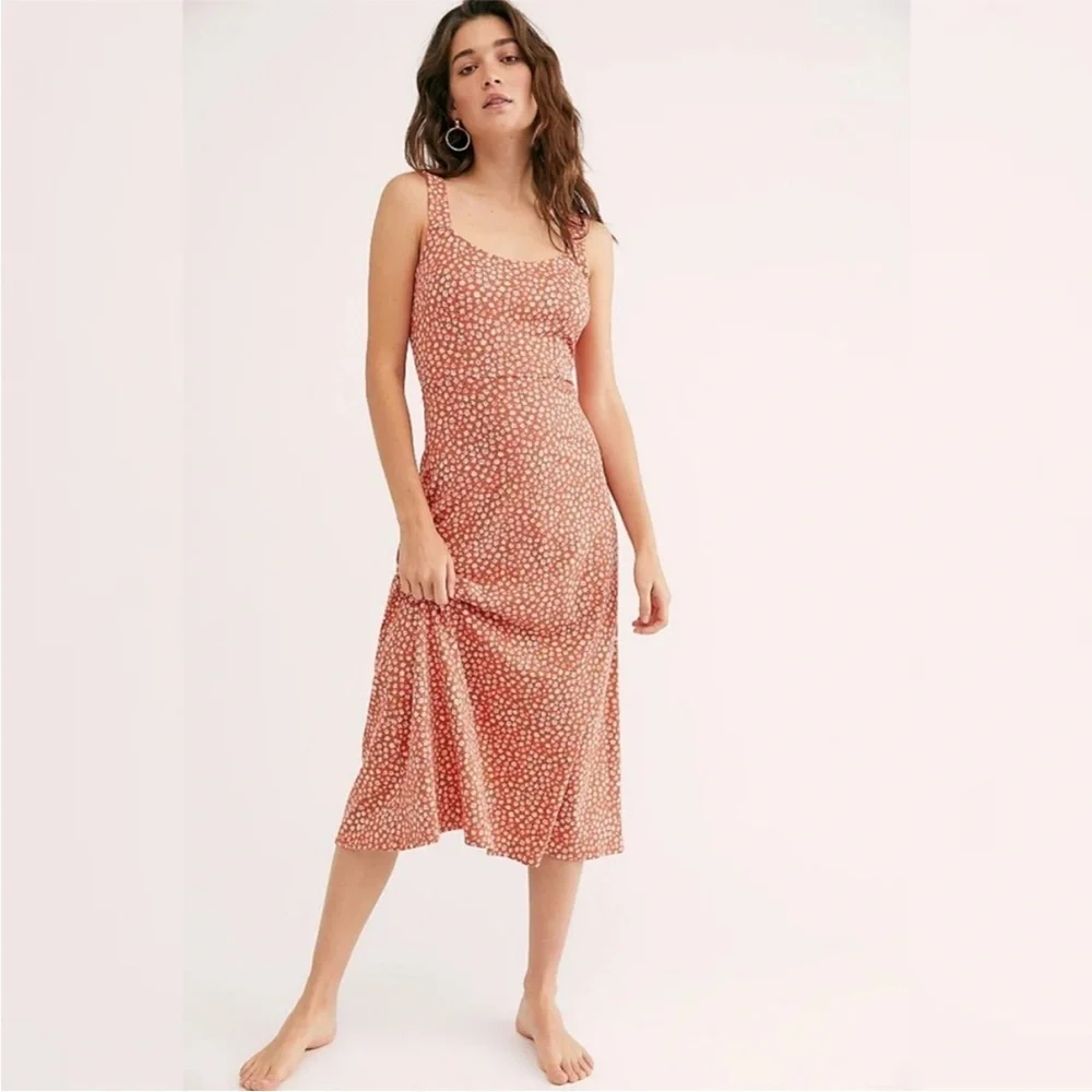 Free People sleeveless midi